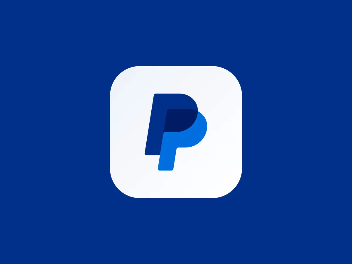 PayPal App Icon for Mobile Check Cashing